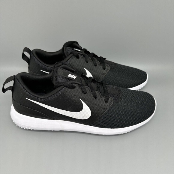 Nike Roshe G Black White‎ Golf Shoes CD6065 001 Men's Sz 8.5 / Women's Sz 10 - Picture 10 of 13